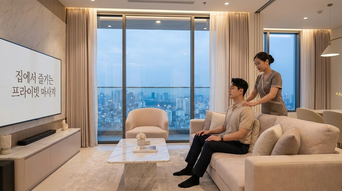 출장객 마사지