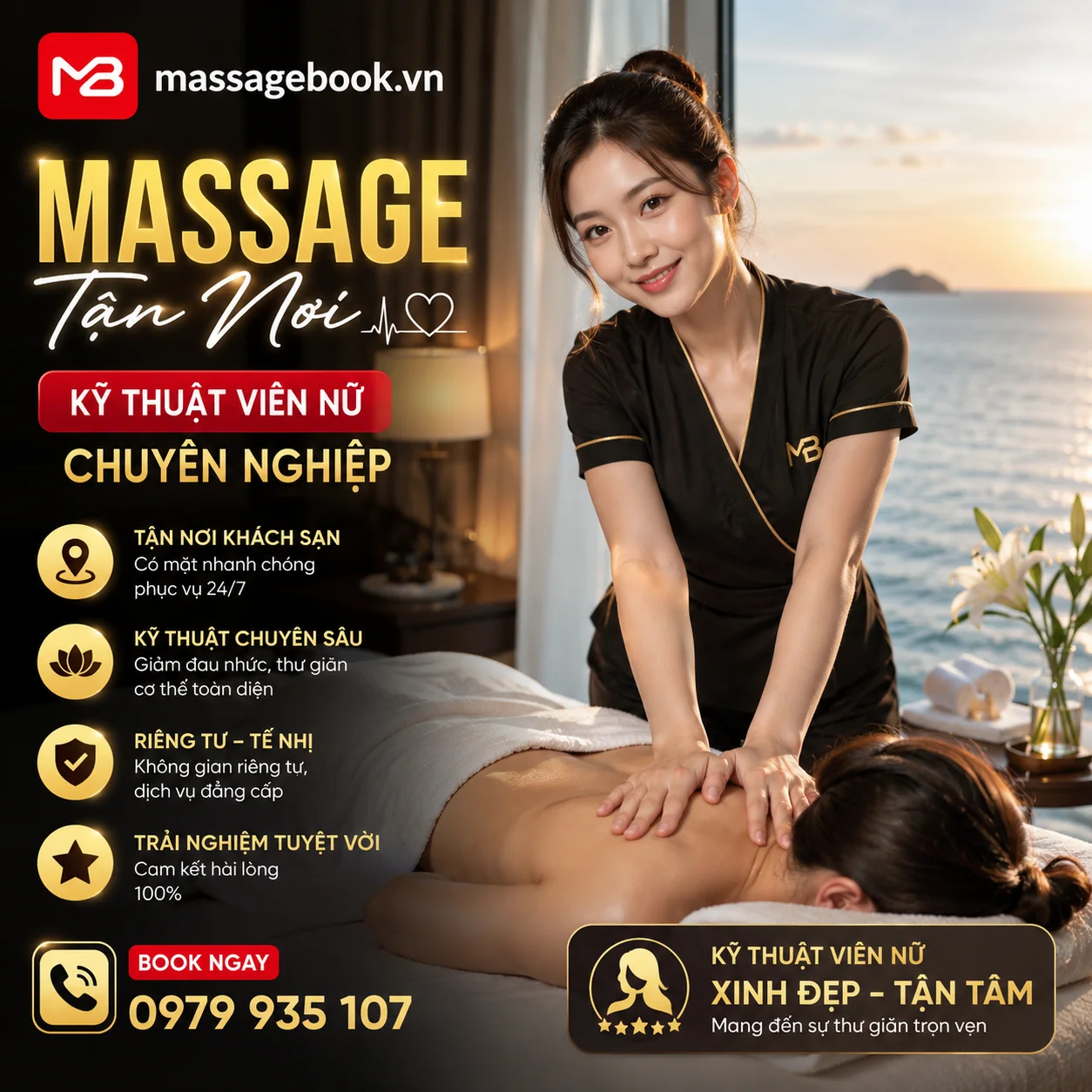Xác thực tay nghề KTV massage